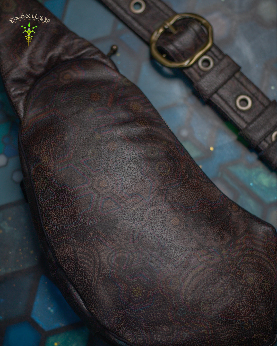Botta Bag / Fake Leather Buckle - Grey PSYGALAK Snake